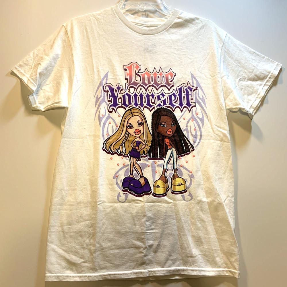 

Y2K Love Yourself Graphic Tee, Retro Streetwear Aesthetic Women’s Medium Unisex T-Shirt M