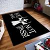 You Shall Not Pass Small Carpet Anti-Slip Kitchen Bedroom Handmade Tufted Rug Carpet Living Room G-GandalfS Entrance Decoration