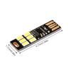 5/10/20PCS Mini 5730 USB 6 LED Light 5V Touch Sensor Dimmable Night Light for Power Bank Computer Laptop Book Reading Table Lamp