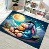 Potdemiel Winnie Puuh I-Aah Teppich Wohnzimmer Cartoon Kinderzimmer Sofa Fußmatte Küchenbodenmatte Anti-Rutsch Dekorationsmatte