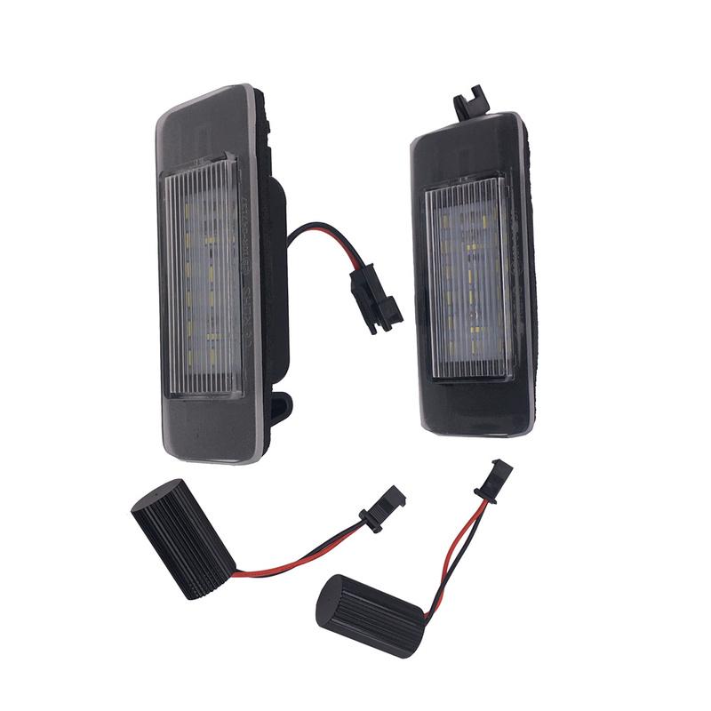 2X Car License Plate Lights Error Free 6000K For Opel Astra J Sports Tourer Estate 2010-2015 Zafira C P12 2011-2016