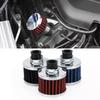 Universal Intake Air Filter, 12mm Automatic Air Intake Filter Car Cold Air Intake Filter