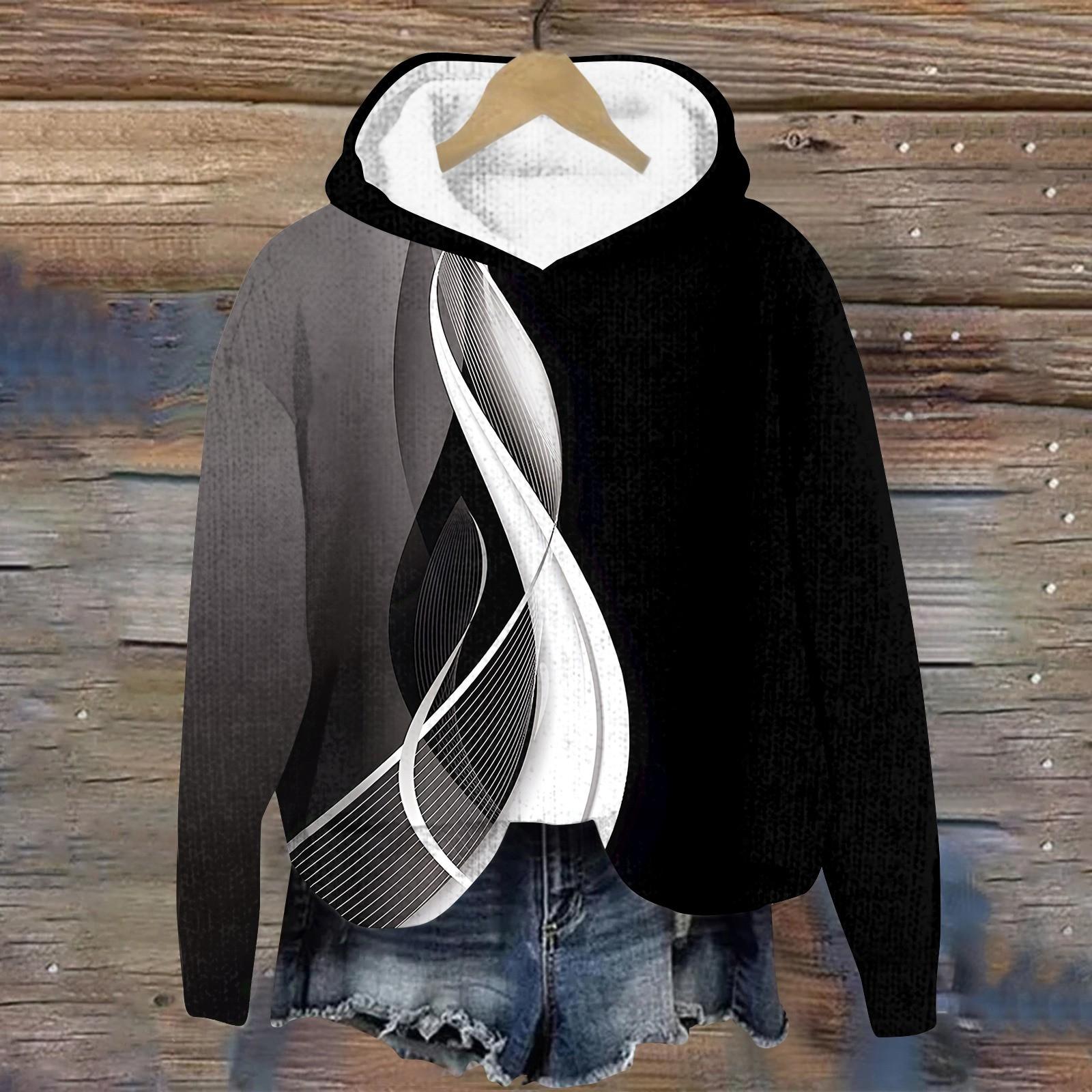 

Женский вязаный свитер, симпатичная рубашка, осенний свитер с круглым вырезом, топы, толстовка с капюшоном XXXL