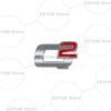 Metal VELOCE Q2 Q4 Emblem Car Sticker Letter Badge Decal Body Rear End Trunk Decor For Alfa Romeo 159 147 Junior Giulia Stelvio vmo895