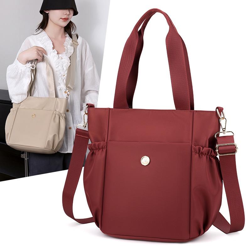 Women's Shoulder Bag Summer New Nylon Cloth Handbag Lightweight Nylon Bag Trendy Women's Tote Bag