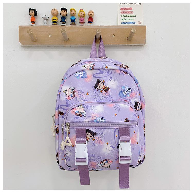 School bag new bag boys and girls 2-5 years old cute cartoon school bag casual versatile backpack tide