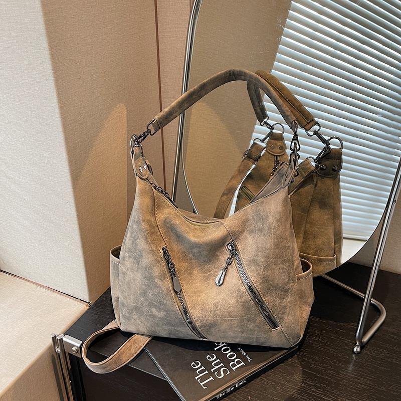 Damen PU Schultertasche Tragetasche Trendige Crossbody-Tasche für den täglichen Gebrauch, die Arbeit und Freizeit