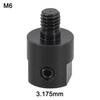 Adjustable M6 6mm Axle Motor Shaft Coupler Sleeve Saw Blade Coupling Adapter