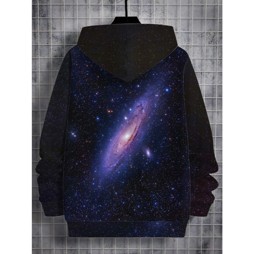 Holiday Santa Claus dance pattern children's hoodies, casual long sleeved pullovers, Christmas clothes