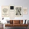 Abstract Lines Matisse Picasso Retro Posters Print Vintage Canvas Painting Wall Art Pictures for Interior Living Room Home Decor