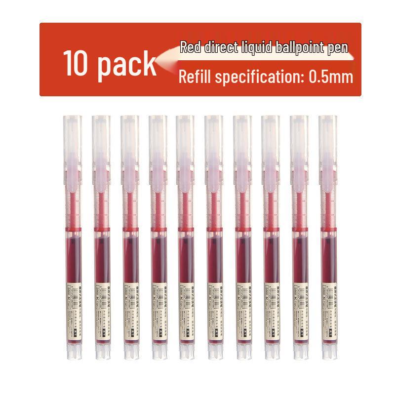 

Быстросохнущие ручки-роллеры, черные, упаковка 10 шт. 0.5mm