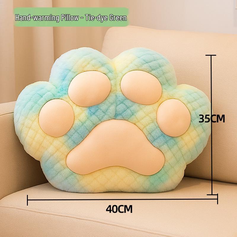 Cartoon Cat Paw Bed: Cozy Autumn/Winter Sofa for Pets & Humans M