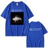 When We All Fall Asleep Where Do We Go 2026 Maglietta Uomo Donna Moda Musica Pop T-shirt a Manica Corta