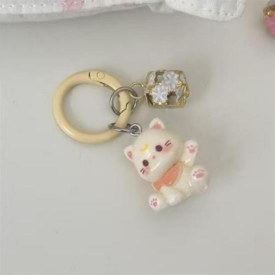 

Kitten Keychain Student Backpack Pendant – Cute Accessories for Girls, Best Friend Gift