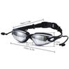 Xujian HD Anti-Fog Swim Goggles Set