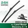 For Land Rover Discovery 3 / 4 2004-2016 2005 2006 2007 2008 Wiper Front Wiper Blades Windshield Windscreen Window Brush 22"+22