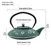 Cha Xun Retro Style Ceramic Teapot with Infuser, 800ml