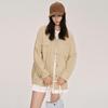 Ledian Women's Detachable Lapel Barn Style Jacket