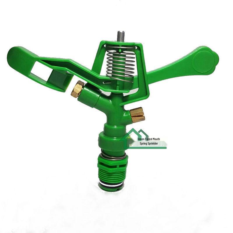

Пластиковый роторный дождеватель с 6 точками полива и двойным соплом для автоматического полива сада и газона