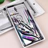 2 pièces Plateau de stérilisation pour nail art en acier inoxydable Résistant aux hautes températures Plateau de rangement cosmétique polyvalent Carré petit