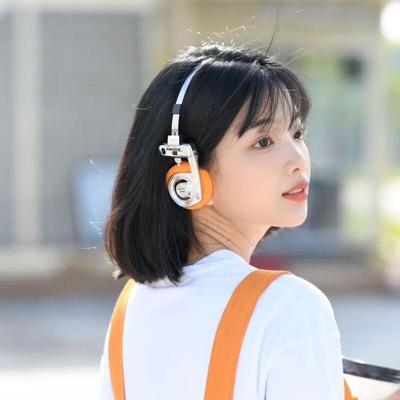 WHATPLUS Retro 3 Electroplated Wireless Bluetooth Headphones