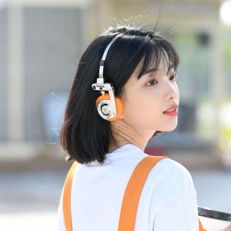 WHATPLUS Retro 3 Electroplated Wireless Bluetooth Headphones