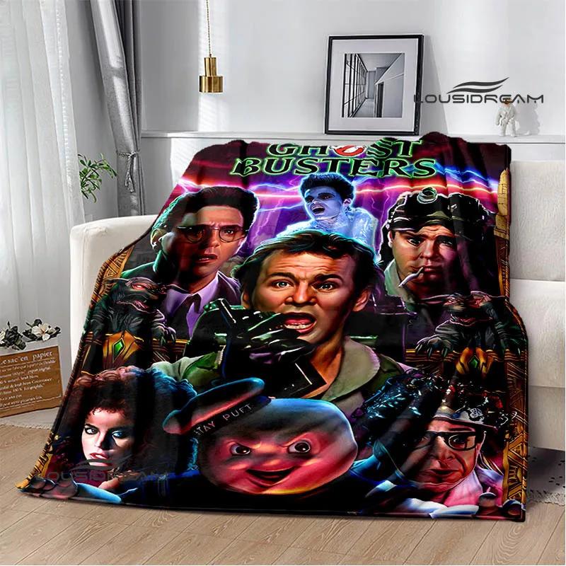 Ghostbusters Cartoon printed blanket Warm Flannel Blankets Soft and Comfortable Home Travel Blanket bed linings Birthday Gift