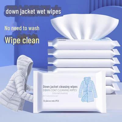 Portable Oil Stain & Decontamination Wet Wipes for Clothing and Household Cleaning