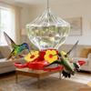 Set Of 20 Colorful Colored Hummingbird Feeder Flower Attachments Replacement Suitable for Most Feeders Bird Feeding
