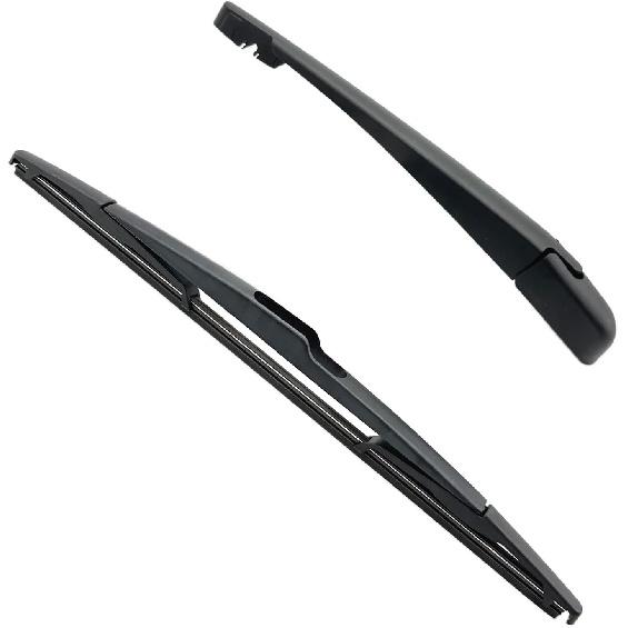 Rear Wiper Blade Arm Set Replacement for Nissan Versa 2007-2012 / for Nissan Quest 2005-2009 Back Glass Wipers, Factory OE Style Rear Windshield