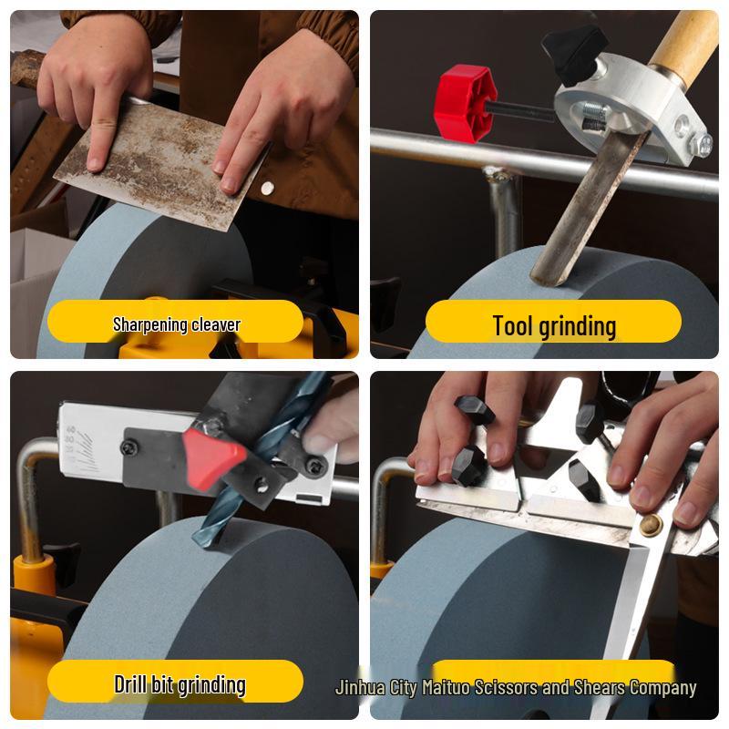 LUXTER Variable Speed Electric Knife Sharpener, 8/10-inch Water-Cooled Grinding Wheel.