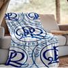Queen's Rangers Crest Blanket Lightweight Ideal Bedding Blanket Perfect for Travel, Camping, Living Rooms, Offices, Sofas, Fan Christmas Gift