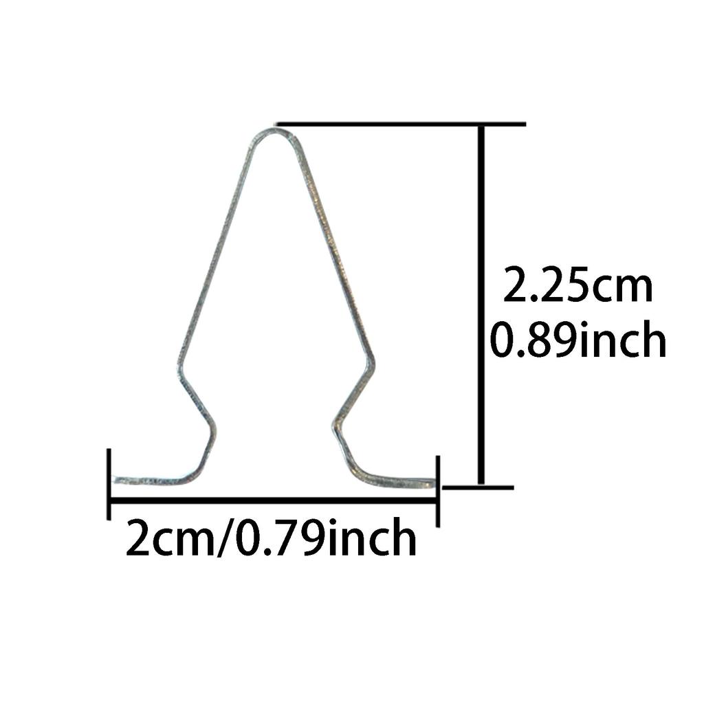 10X Tailgate Lining Boot Lid Trim Lining Metal Clips Compatible For Skoda Octavia Fabia Superb Roomster Yeti Citigo Karoq Kodiaq 4B0867276A