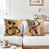 African Tribal Style Elephant Pillow Case Sofa Living Room Bedroom Headboard Backrest Square Cushion Nap Time