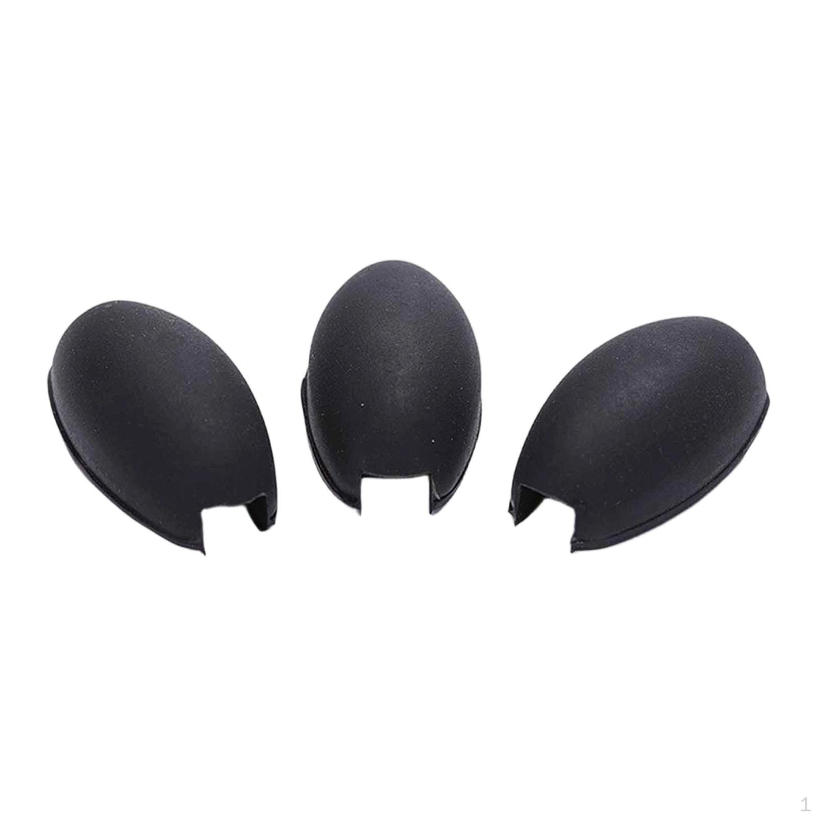 

1 Piece Sax Thumb Finger Rest Saxophone Rubber Cushion Accessories Silicone Construction 3 Pack