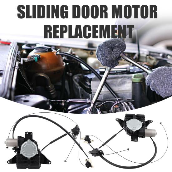 Left Electric Sliding Door Motor Assembly for 2011-2017 for Honda Odyssey V.6 3.5L Replacement 747-302 72050-TK8-A01 Durable Power Sliding Door Motor