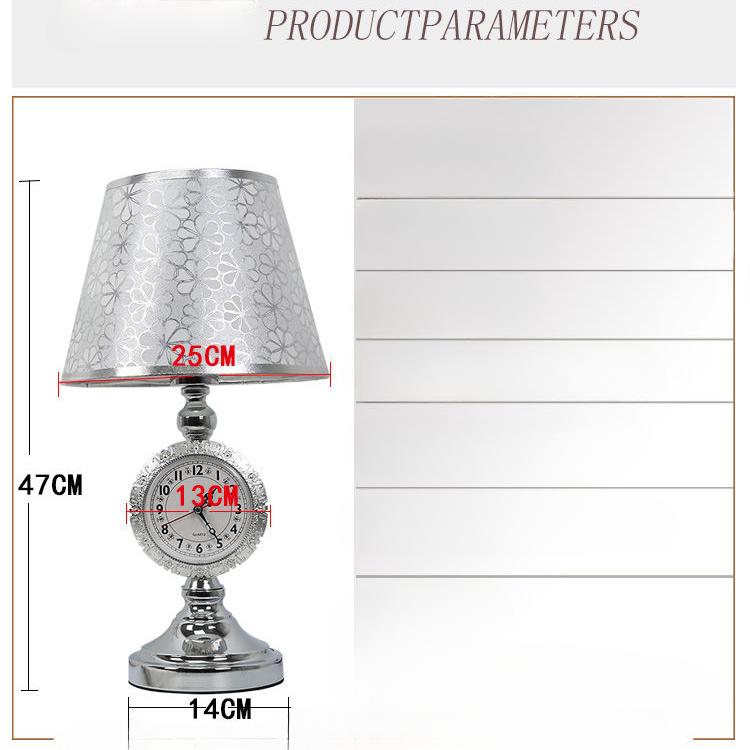 Desk Lamp Bedroom Bedside Table Lamp Decoration Warm and Creative Simple Modern Clocks Nordic Lighting