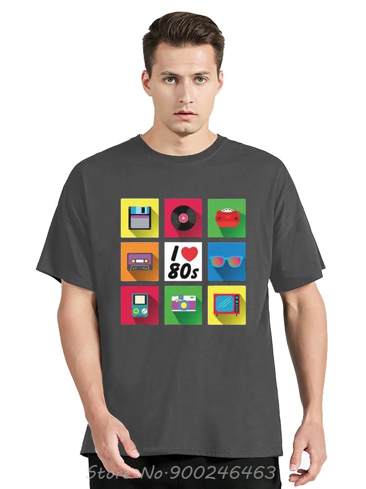 Born In 80's Limited Edition Cassette T Shirt Graphic Fashion Birthday Gifts Cotton Tees Old Vintage High Quality T-Shirt