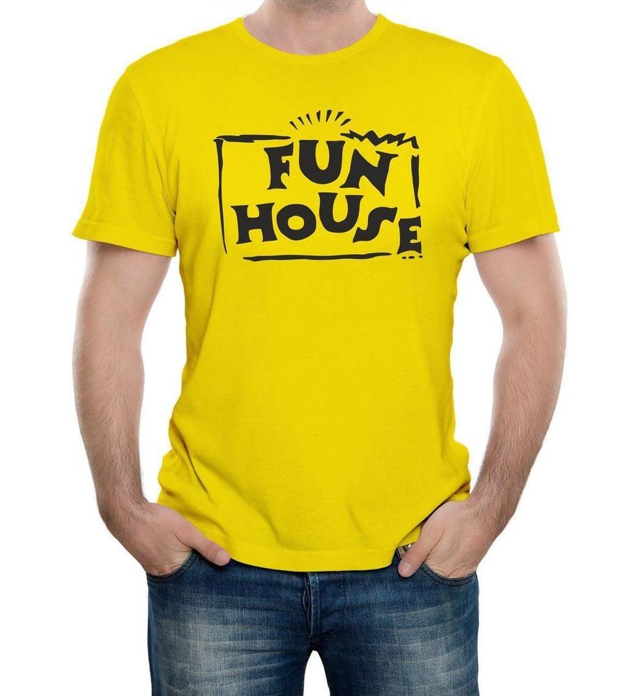 

Футболка Fun House - Смешная футболка ретро 80-х 90-х игровое шоу шутка маскарад крутая S
