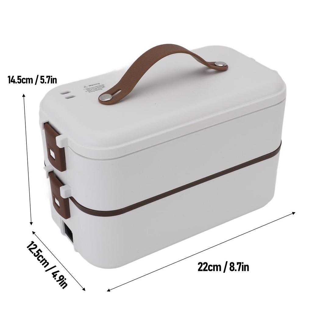 Electric Lunch Box Multifunctional Constant Temperature Heating System Safe Portable Heated Food Warmer for Office