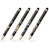 Multi-Function Pen with Double Action and Modern Maki-e Design (Black/Red 0.7mm Ballpoint + 0.5mm Mechanical Pencil) #2 Ryu Ni Inazuma MWB-8000RM-2