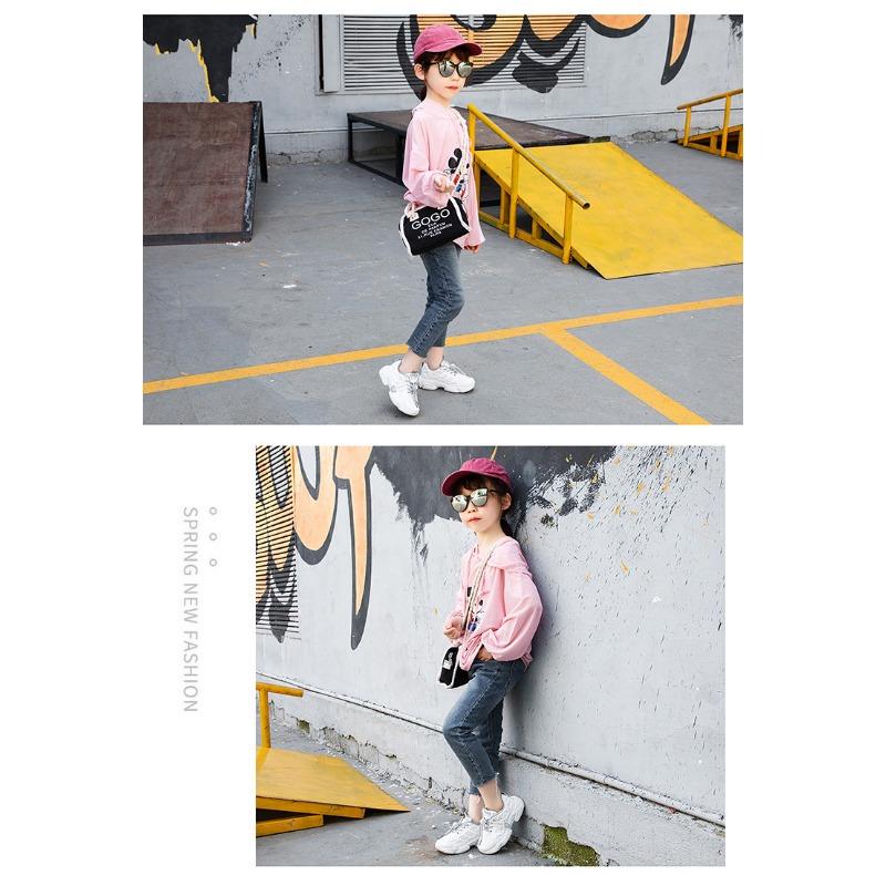 Весенне-летняя новая детская спортивная обувь с дышащей сетчатой поверхностью для девочек — фото 18