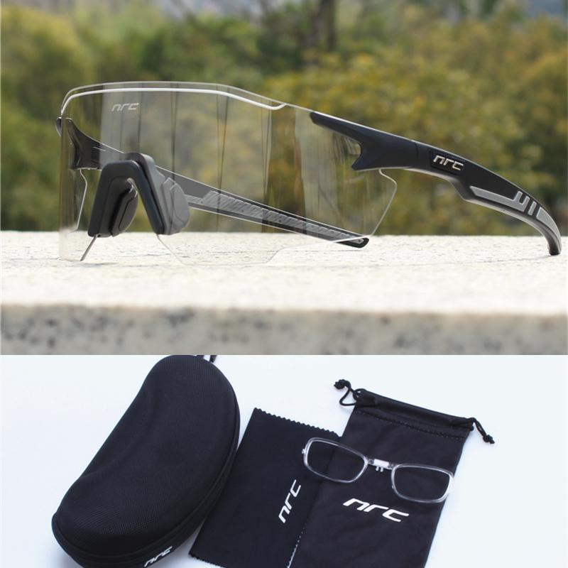 NRC Ultralight Rimless Photochromic Cycling & Outdoor Sports Glasses