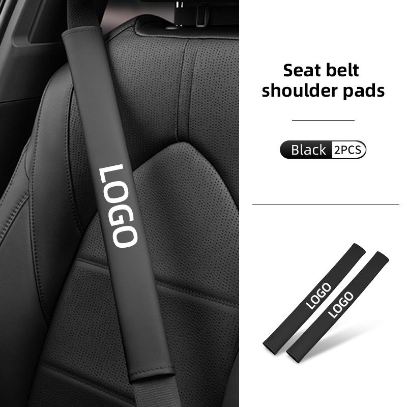 XJVYV1 For BMW 2025 Hot 2Pcs Car Seat Belt Cover Seat Belt Shoulder Pads Auto Interior Accessories For BMW M Performance E46 E52 E60 E7