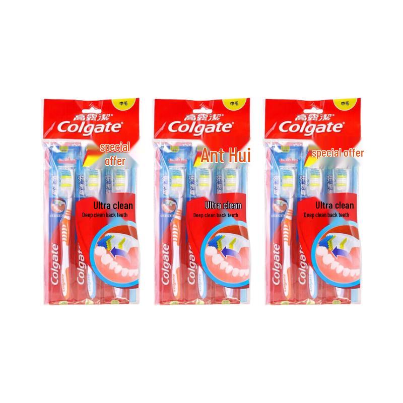 Colgate Ultra Clean Soft Bristle Toothbrush, 9-Pack