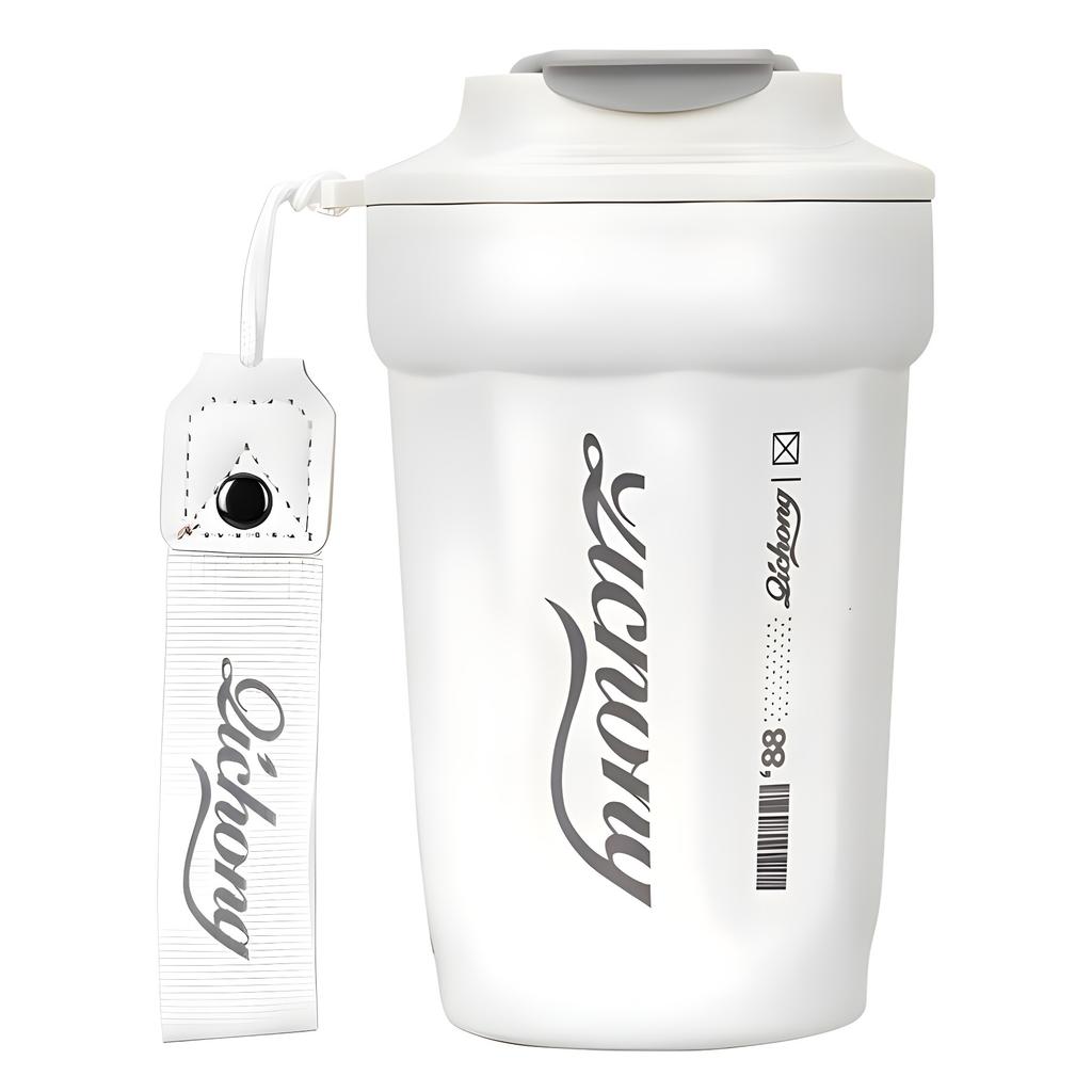 Girls' High-value Coffee Cups, Portable and Cute Accompanying Cups, Student Stainless Steel Thermos Cups