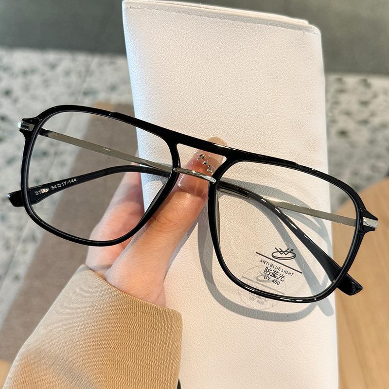 

Large Frame Anti-blue Light Glasses Frame Ultra-light Can Be Equipped With Myopia Glasses Frame Flat Light Glasses MH31228