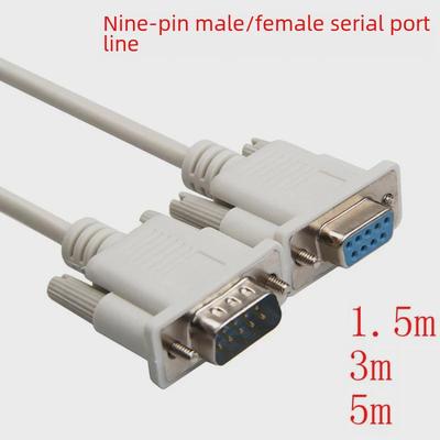 9-Pin Male & Female RS232 COM Port DB9 Extension Cable for Industrial Control
