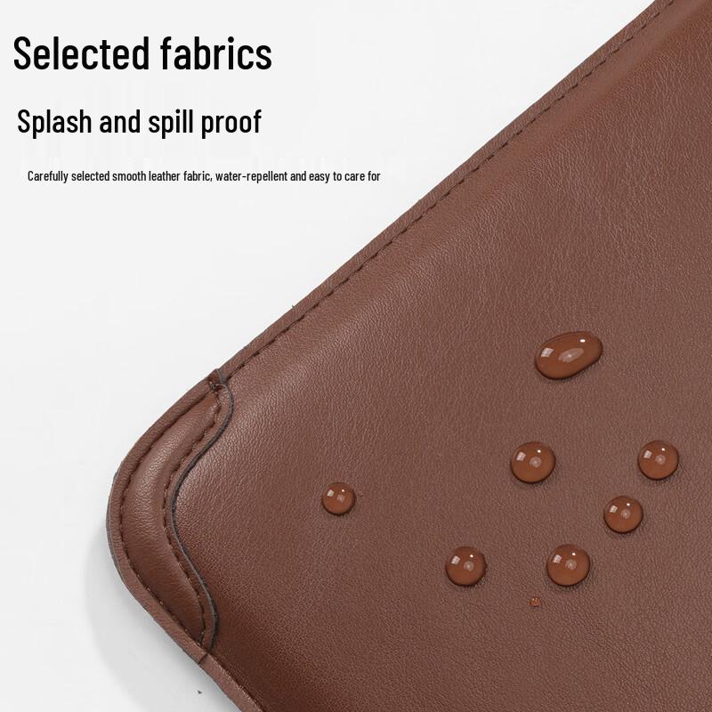Taikesen Faux Leather Laptop Sleeve & Accessory Pouch