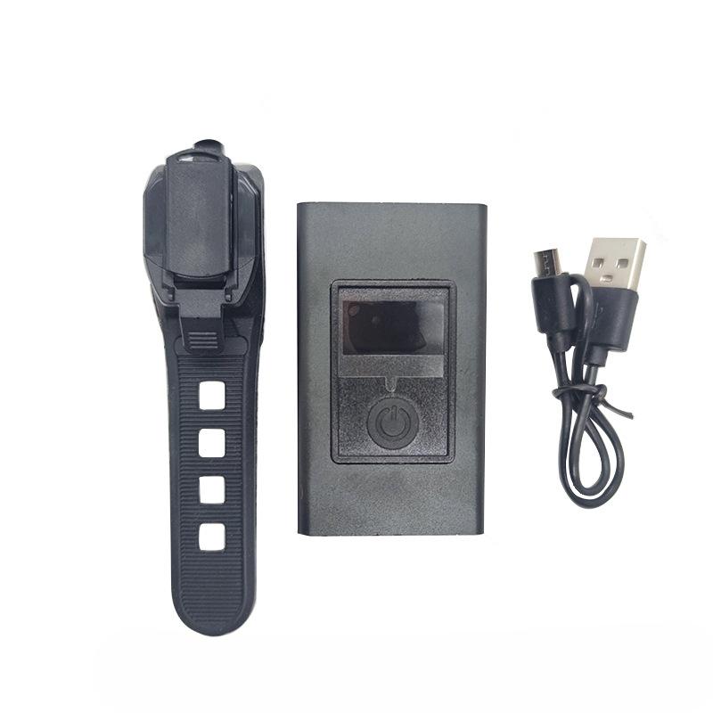 Bicycle Light: Double T6 Headlight, Aluminum Alloy Night Walking High and Low Beam Lighting, USB Charging, Digital Display, Outdoor Cycling Light